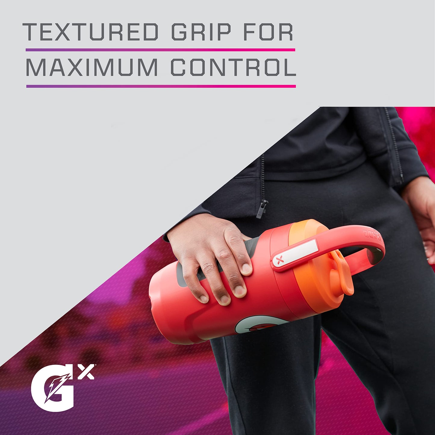 Gatorade Gx 1.8L Black Vacuum Flask