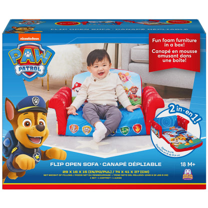 Paw Patrol Marshmallow Children's Convertible Sofa with Bed Function