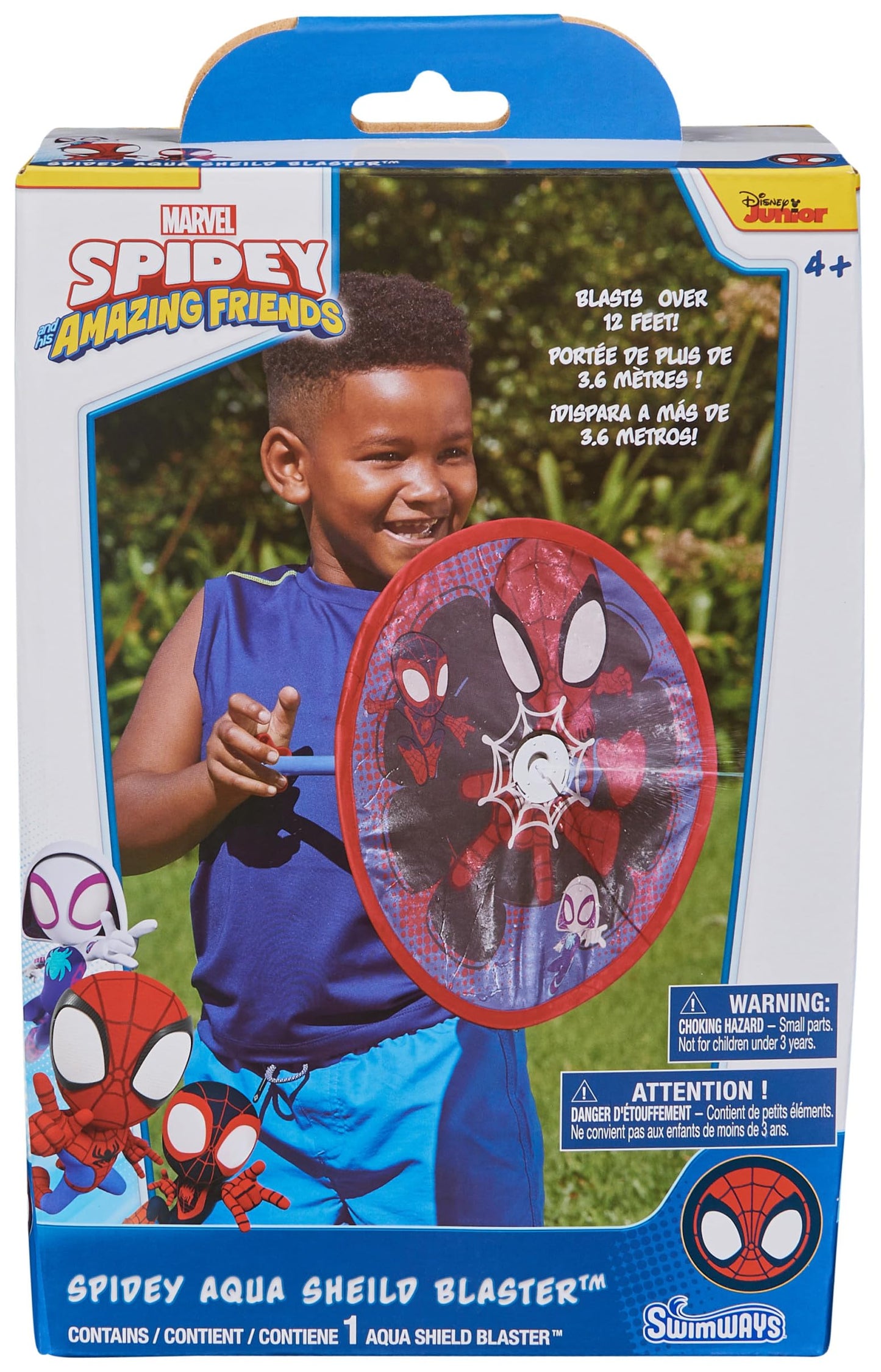 Swimways Marvel Spidey Aqua Shield Blaster Water Gun