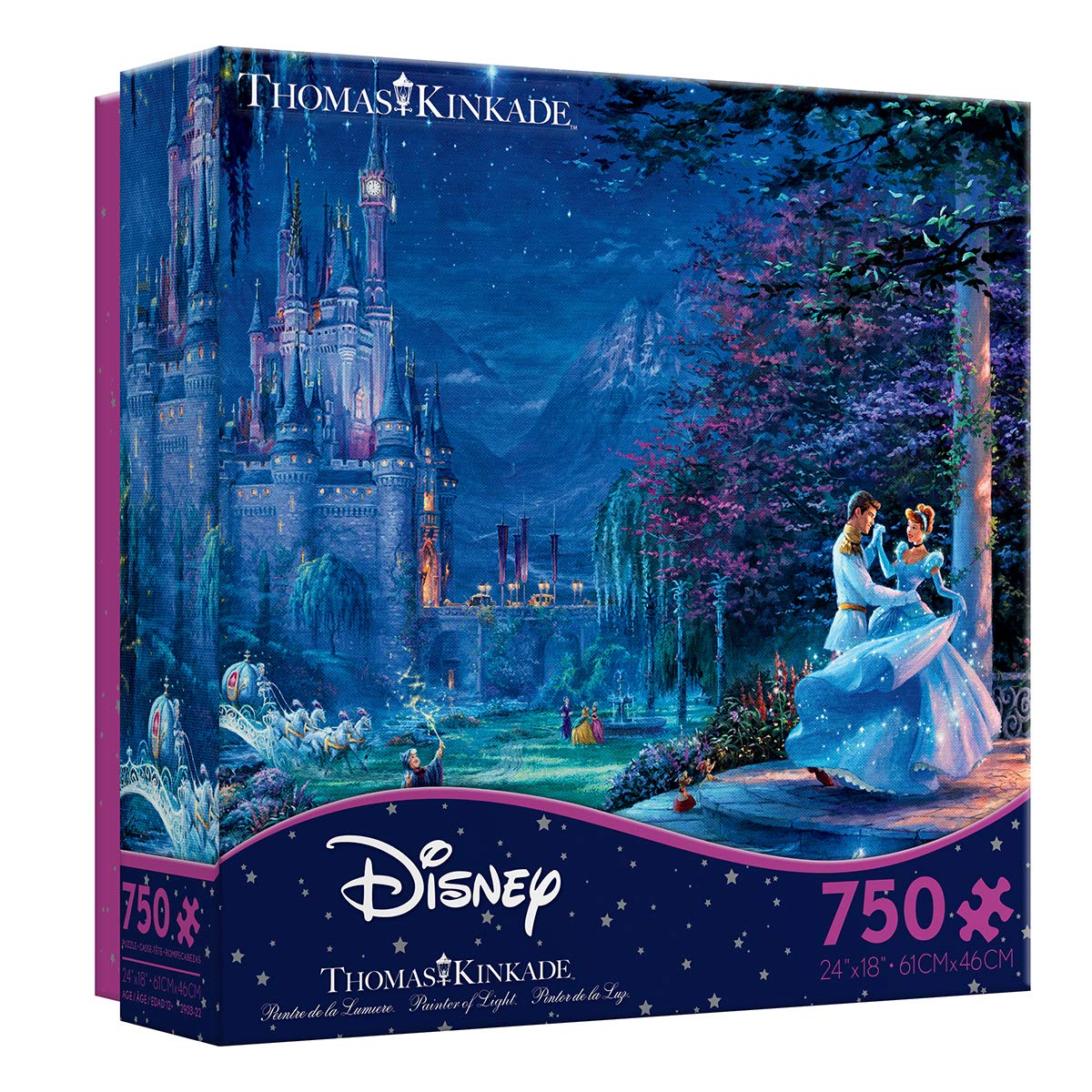 Ceaco Disney Cinderella Starlight 750-Piece Jigsaw Puzzle