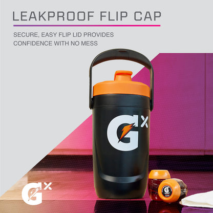 Gatorade Gx 1.8L Black Vacuum Flask