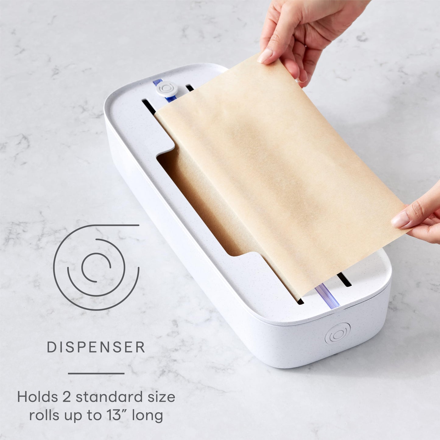 YouCopia StoraRoll 2-in-1 Wrap Dispenser and Drawer Organizer