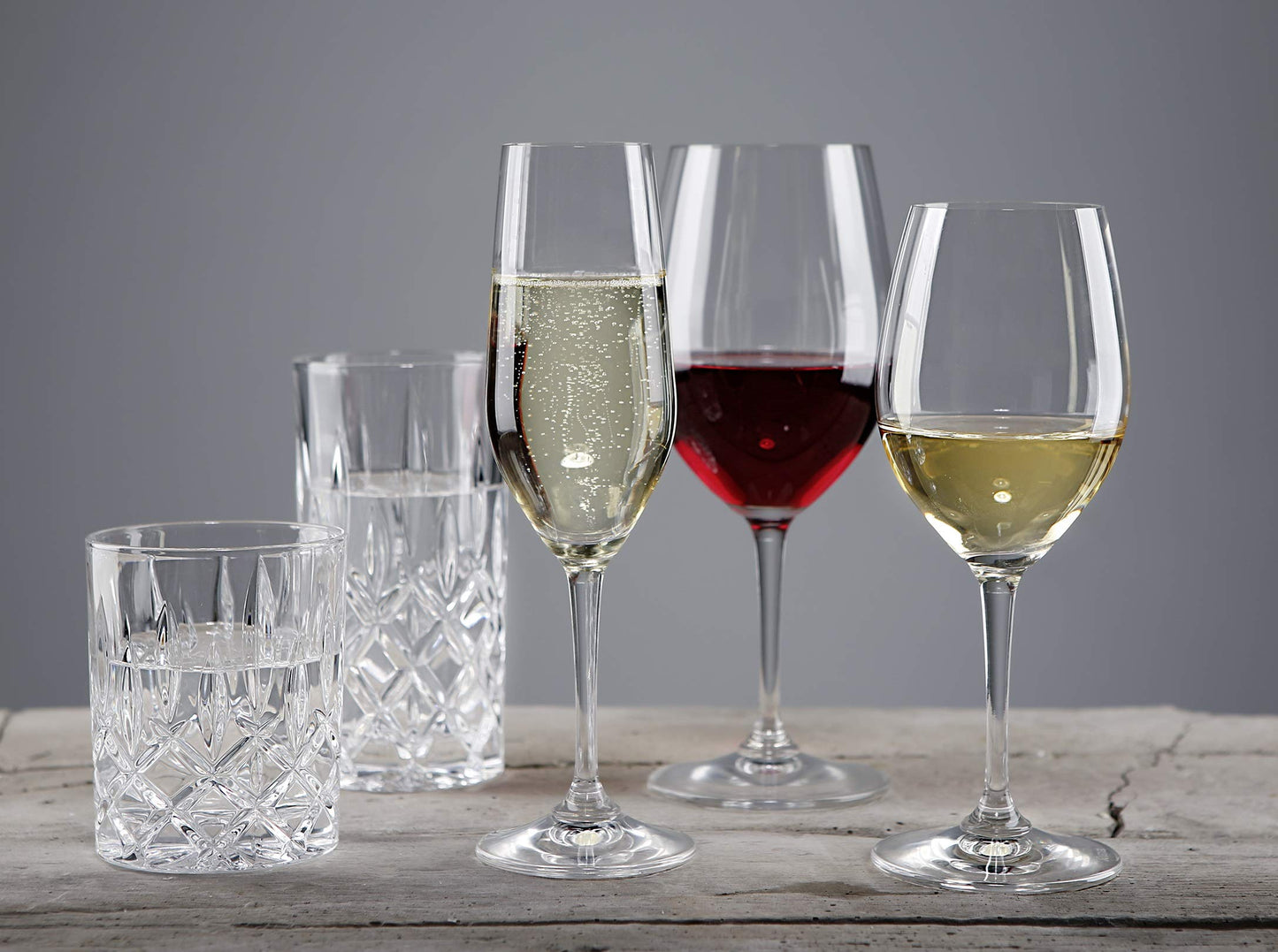 Riedel Vivant Crystal Wine Glass Set, 19.75 oz