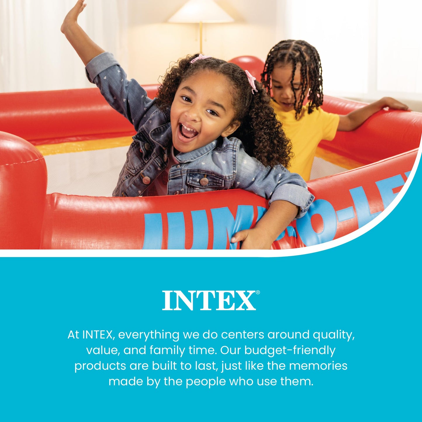 Intex Jump-O-Lene Inflatable Trampoline Bounce House