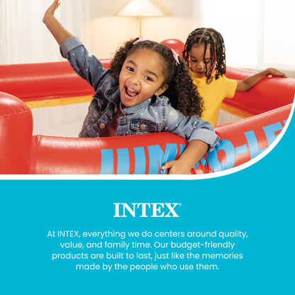 Intex Jump-O-Lene Inflatable Trampoline Bounce House