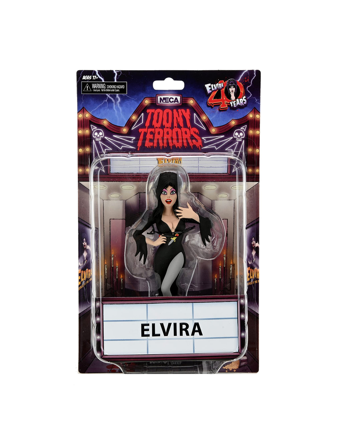 NECA Toony Terrors 6in Elvira Action Figure