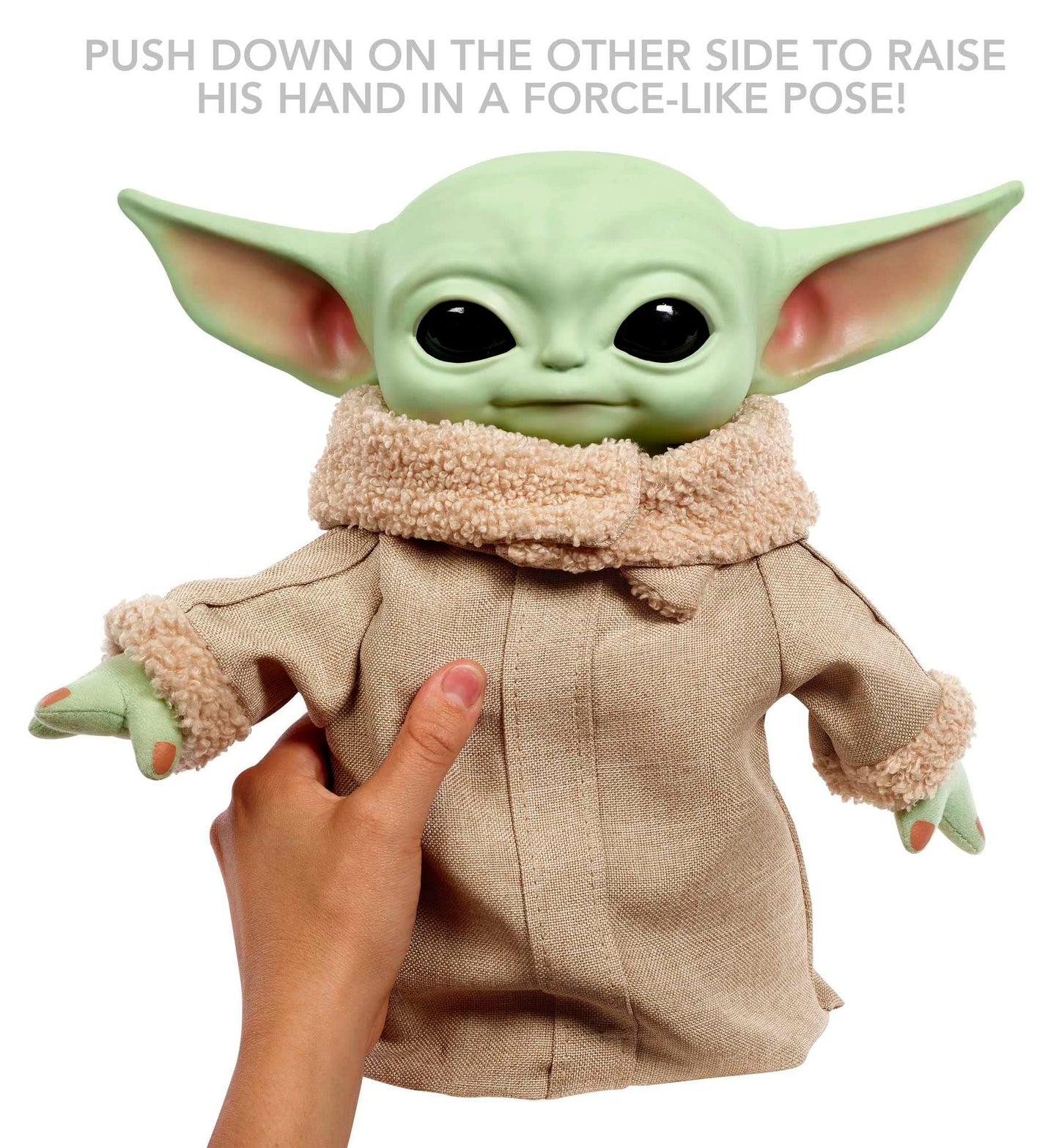 Mattel Star Wars Grogu Squeeze and Blink Plush