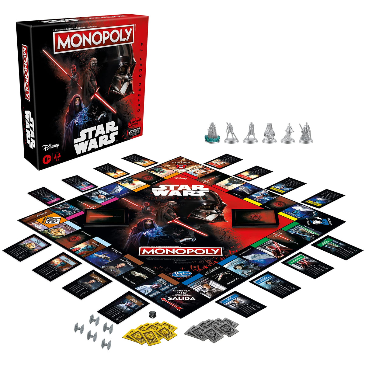 Star Wars Monopoly: Dark Side Edition Board Game