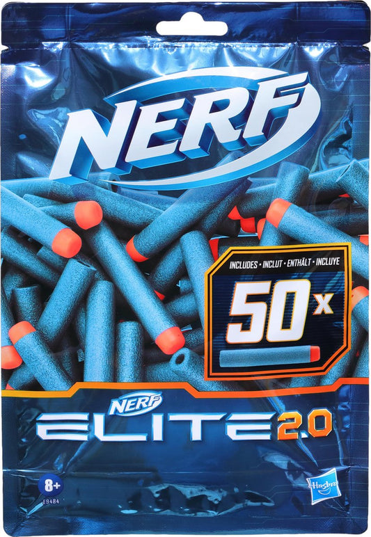 NERF Elite 2.0 Darts 50 Pack for Nerf Blasters