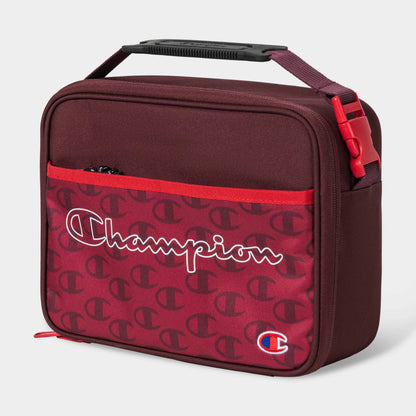 Champion Center Lunch Kit with a hard shell and built-in tray, perfect for school or work