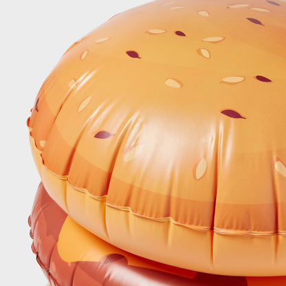 Sun Squad Burger Float - Novelty Pool Toy