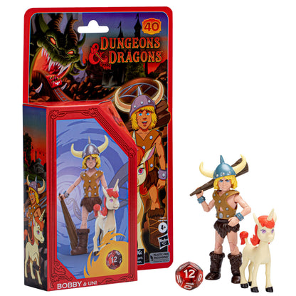 Dungeons & Dragons Bobby & Uni 6 Inch Action Figures 2-Pack