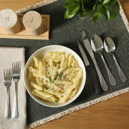 Gibson Home Trillium Plus 24-Piece Stainless Steel Flatware Set