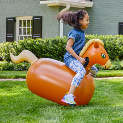 HearthSong Hop 'n Go Horse Inflatable Ride-On