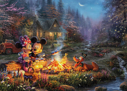 Ceaco Disney Thomas Kinkade Mickey & Minnie Jigsaw Puzzle