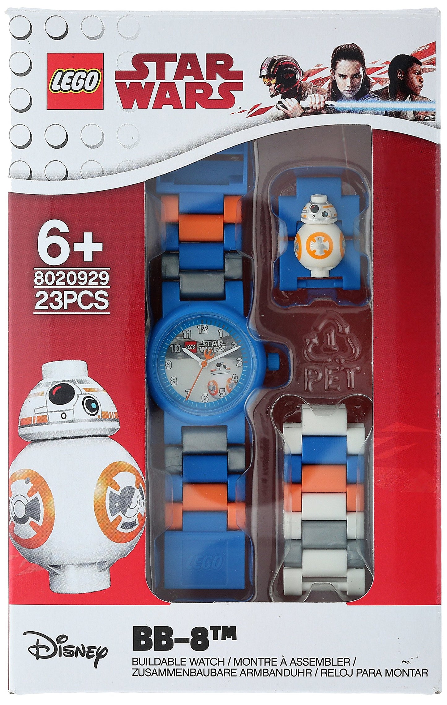 LEGO Star Wars BB-8 Figure Buildable Watch for Kids