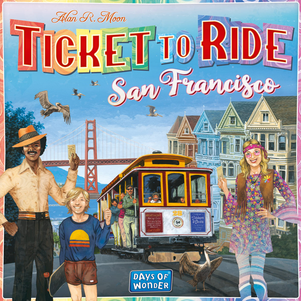 Asmodee Ticket to Ride San Francisco Board Game