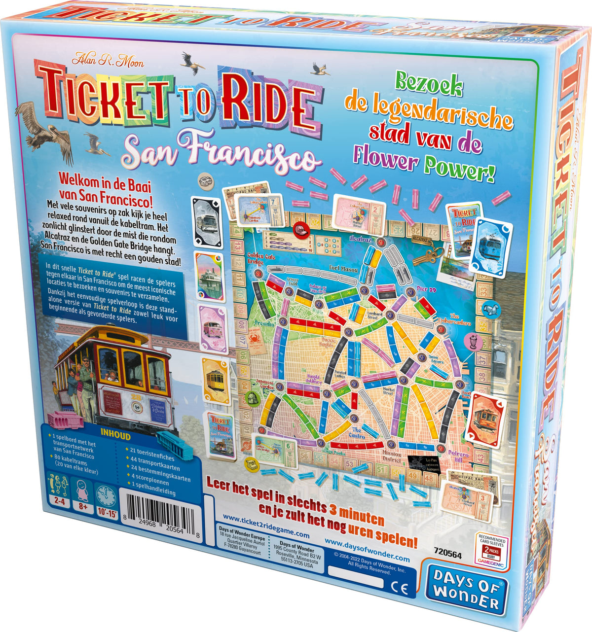 Asmodee Ticket to Ride San Francisco Board Game