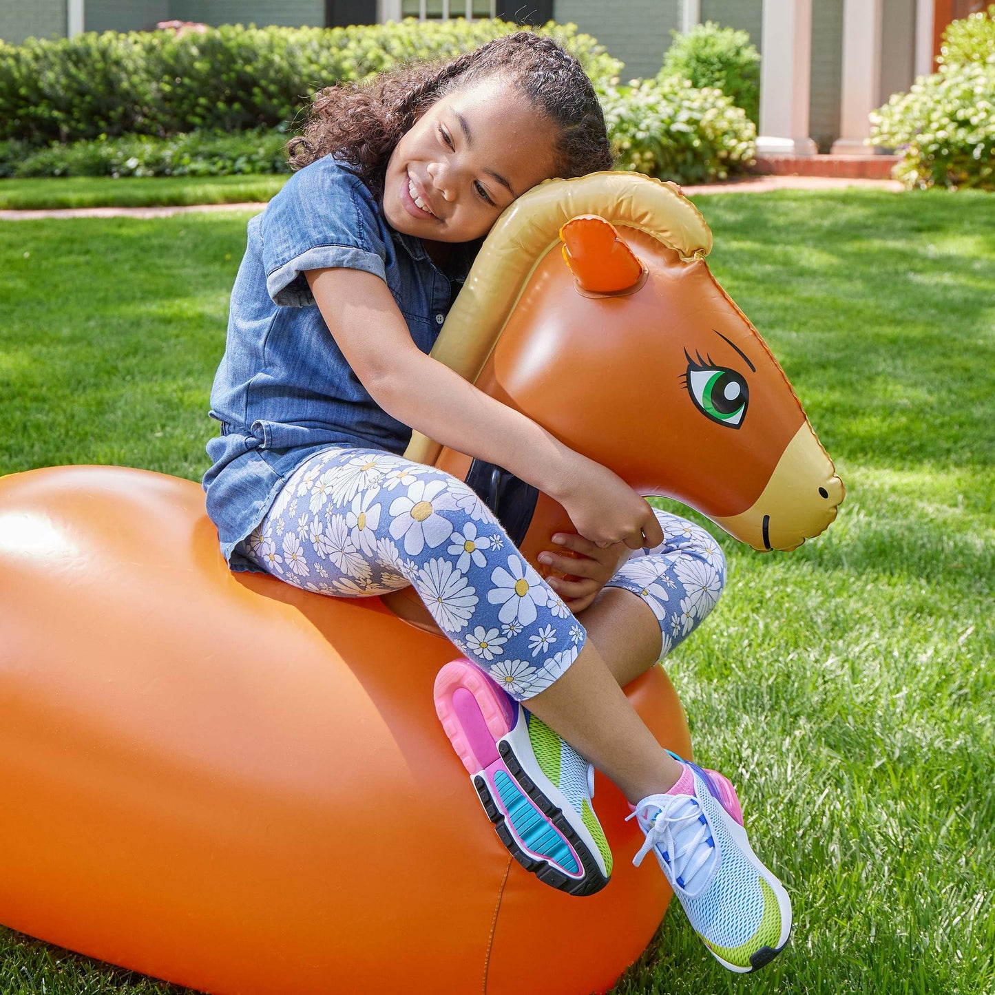 HearthSong Hop 'n Go Horse Inflatable Ride-On