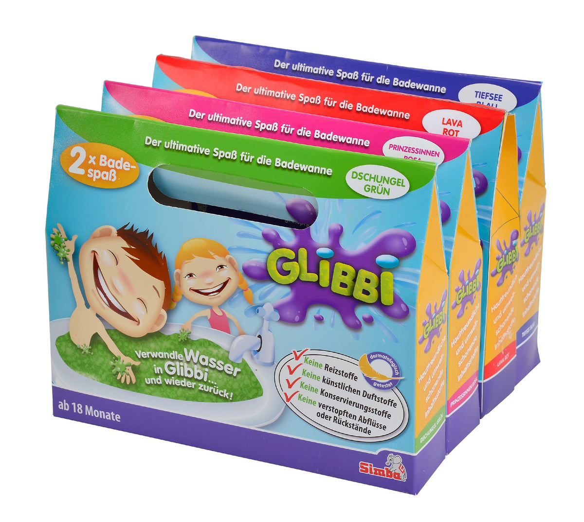 Simba Glibbi Bath Slime Assorted Colours