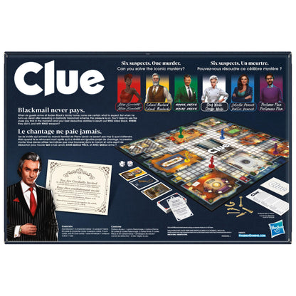 Hasbro Gaming Cluedo Board Game for Detective Mystery