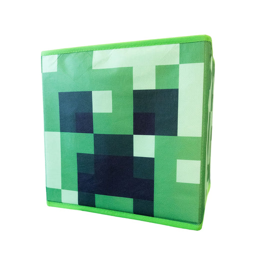 Character World's 2 pack of foldable storage cubes with Minecraft design