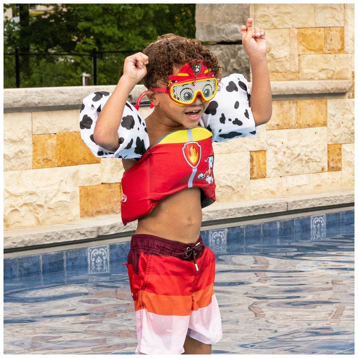 SwimWays Swim Trainer Life Jacket for Kids with Mobility