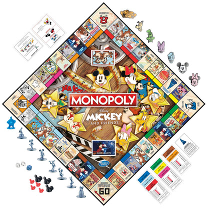 Monopoly Disney Mickey and Friends Board Game