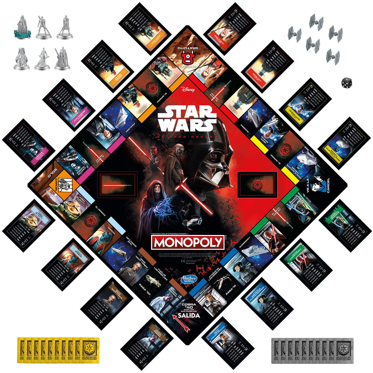 Star Wars Monopoly: Dark Side Edition Board Game