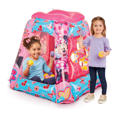 Minnie Mouse Kids Ball Pit with 20 colorful balls for toddlers and kids