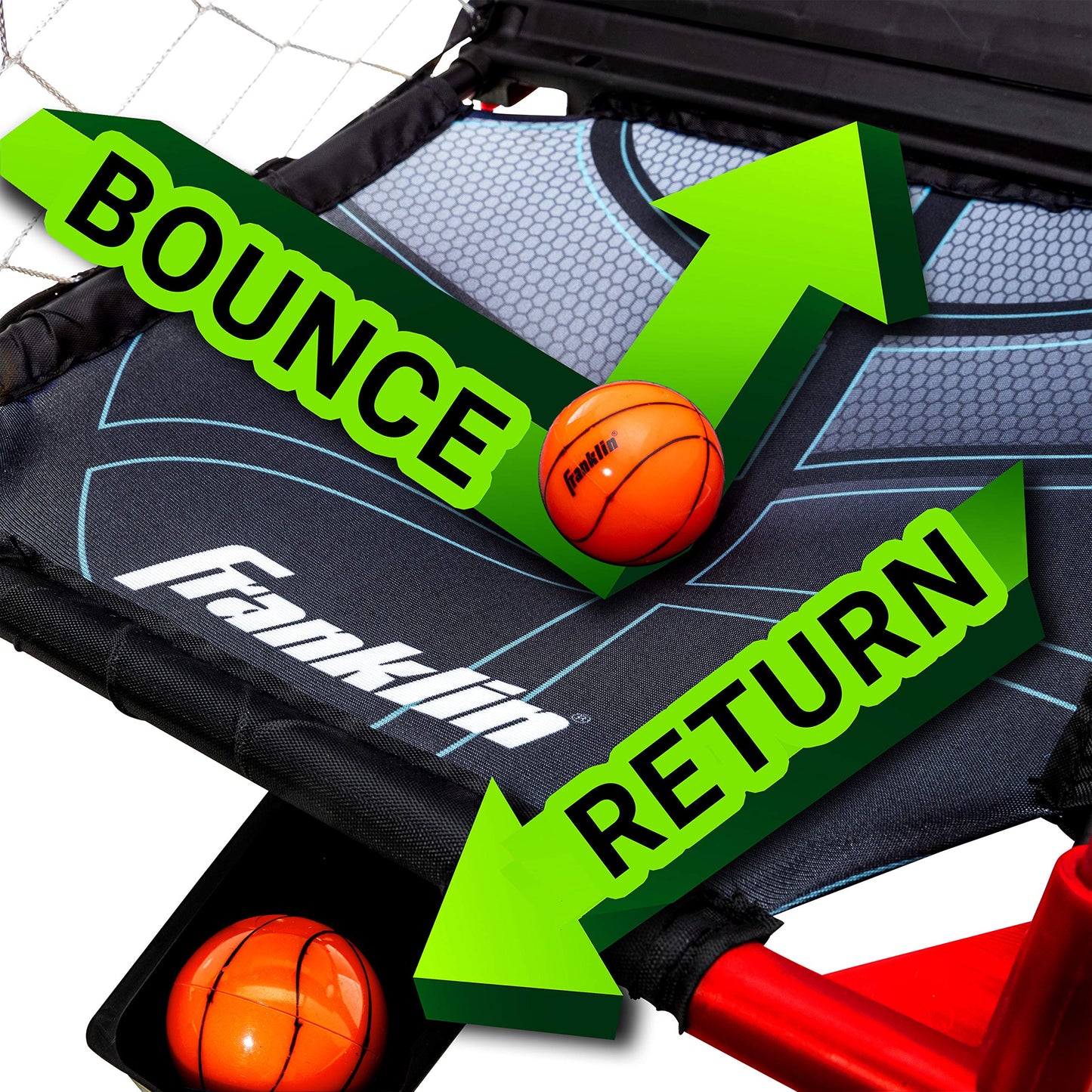 Franklin Sports Anywhere Basketball Arcade Game - Indoor Electronic Basketball Game