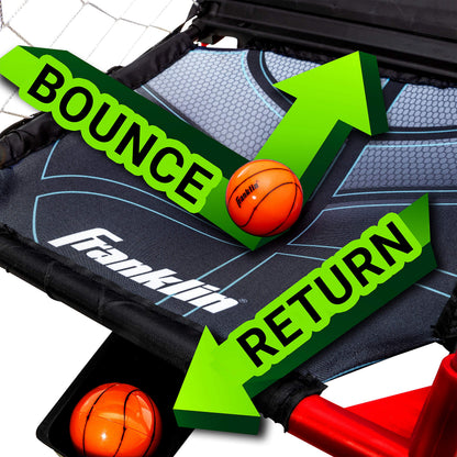 Franklin Sports Anywhere Basketball Arcade Game - Indoor Electronic Basketball Game