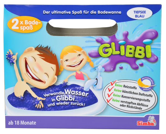 Simba Glibbi bath slime in assorted colours, safe and non-staining