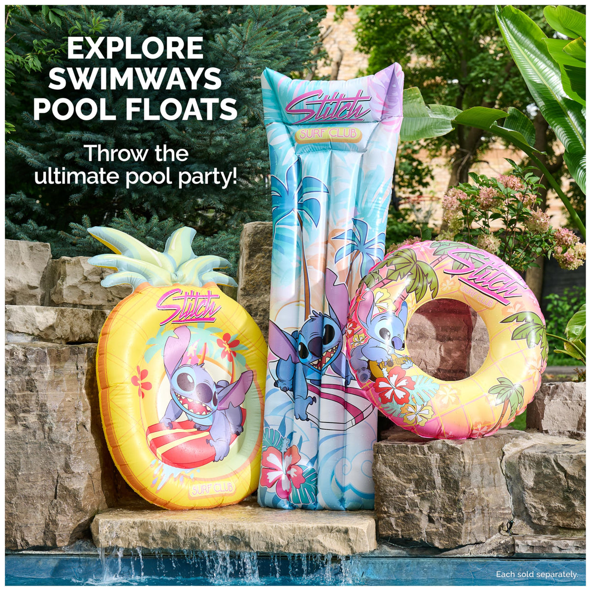 SwimWays Stitch Suntanner Pool Float for Teens