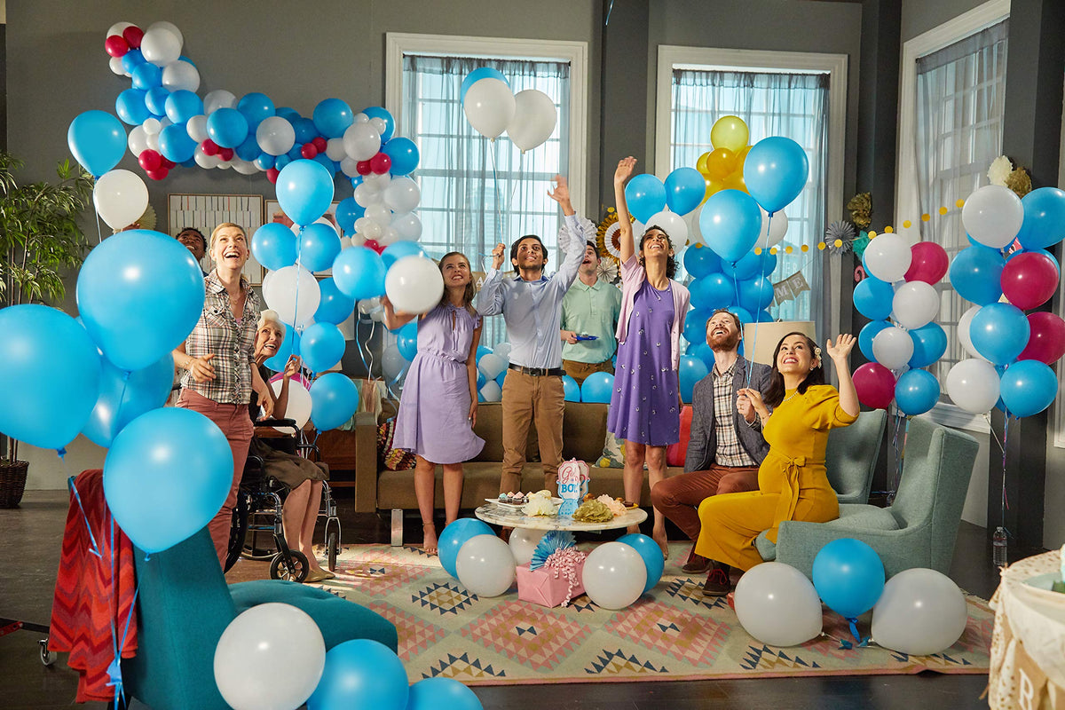 ZURU Bunch O Balloons ZURU Self-Sealing Latex Party Balloons - Blue