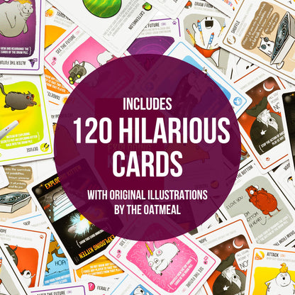 Exploding Kittens Party Box Card Game for Up to 10 Players