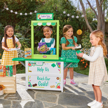 Little Tikes Girl Scout Cookie Booth with 19 Accessories