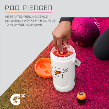 Gatorade Gx 1.8L Black Vacuum Flask