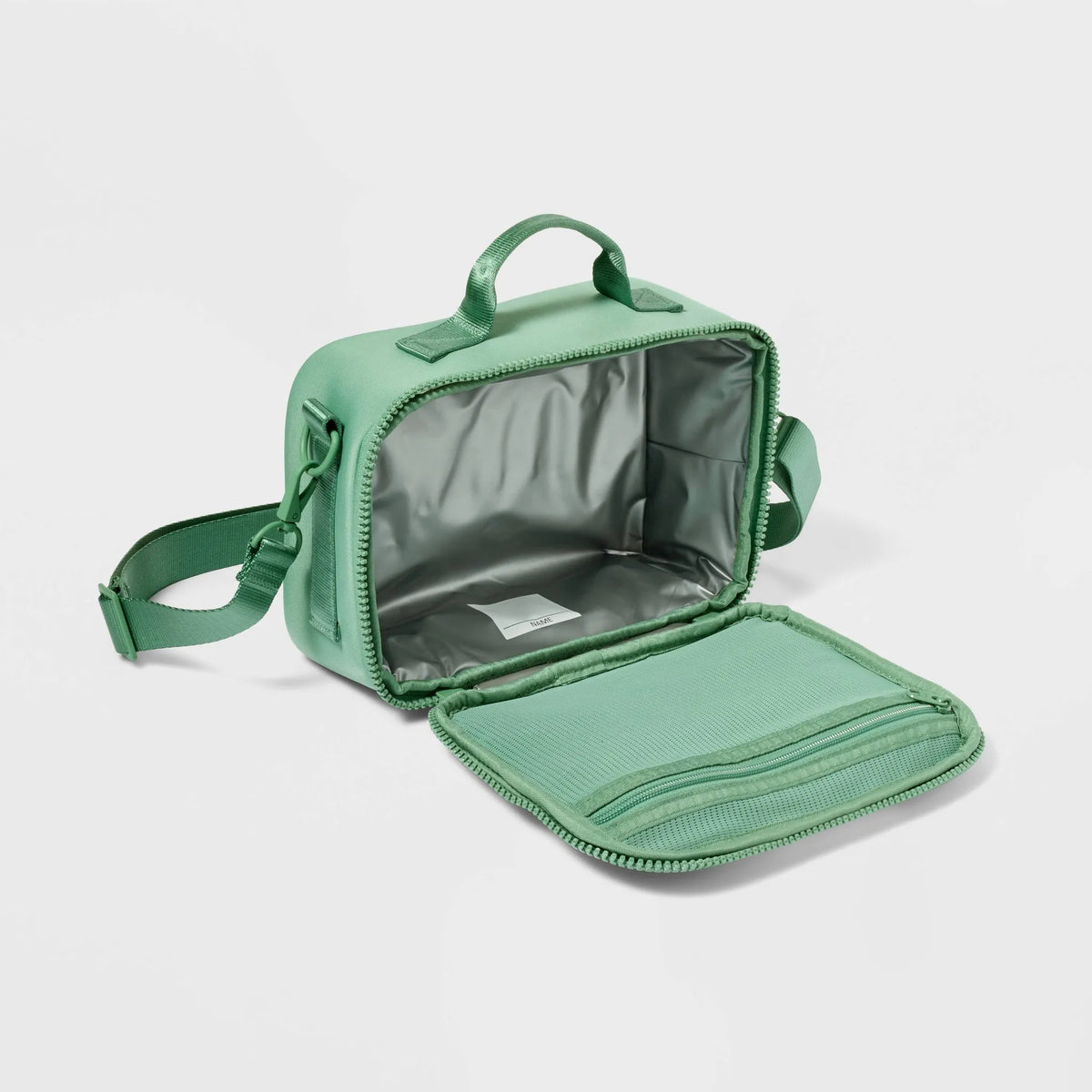 All in motion Sage Green Faux Neoprene Lunch Tote
