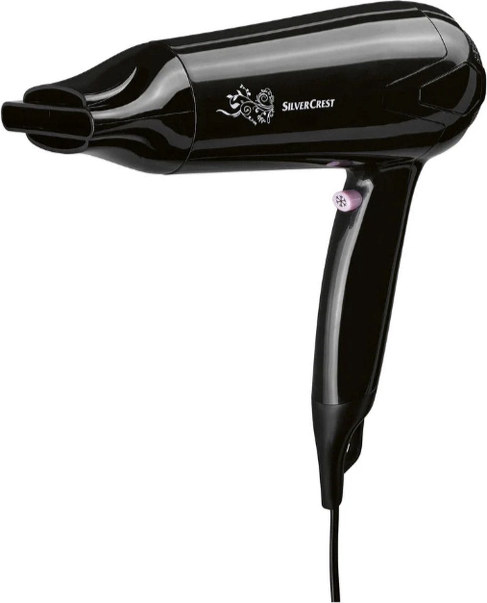 SILVERCREST Personal Care Hair Dryer with 2200W power and cool-shot feature