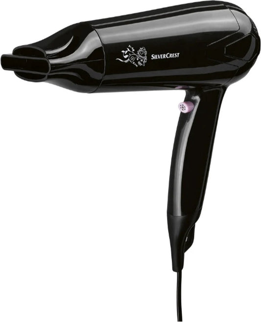 SILVERCREST Personal Care Hair Dryer with 2200W power and cool-shot feature