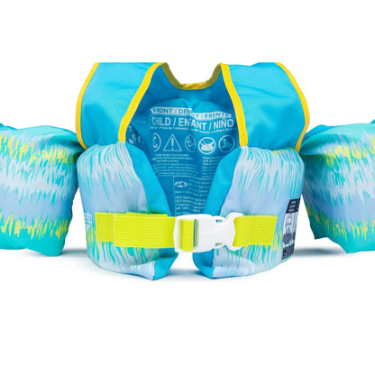 Speedo Kids' Splash Jammer Vest - Blue/Yellow Shark