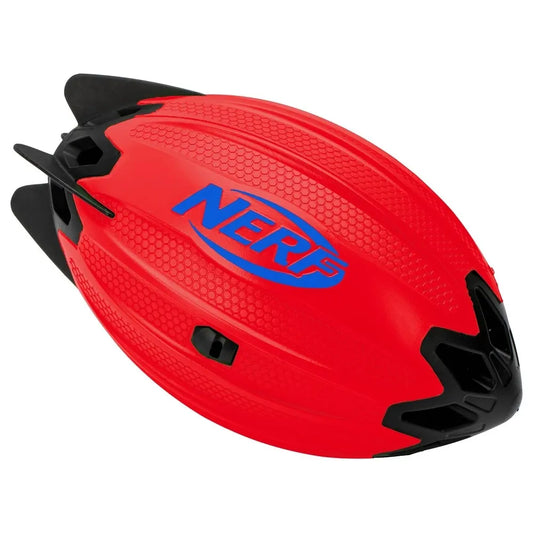 NERF Vortex Rocket Football with soft foam construction and integrated tail for optimal spirals and kicking practice