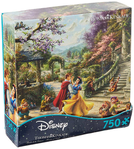 Ceaco Thomas Kinkade Disney Snow White Sunlight 750-Piece Jigsaw Puzzle