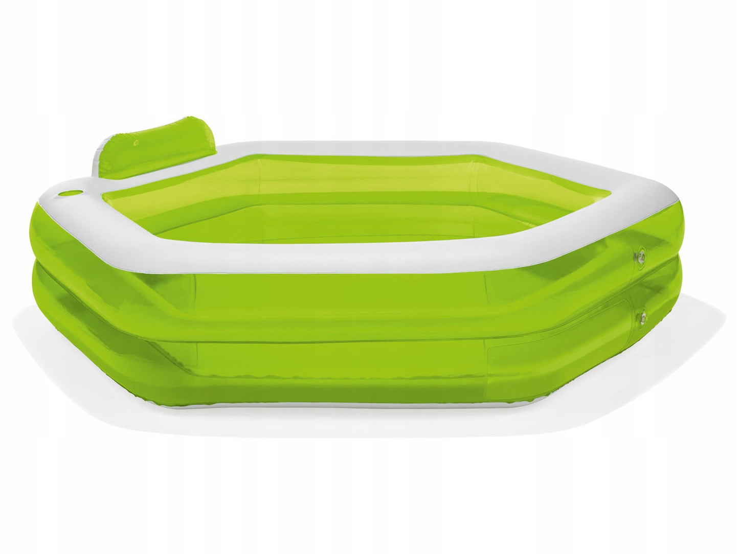 Crivit inflatable pool with dimensions 202 x 186 cm