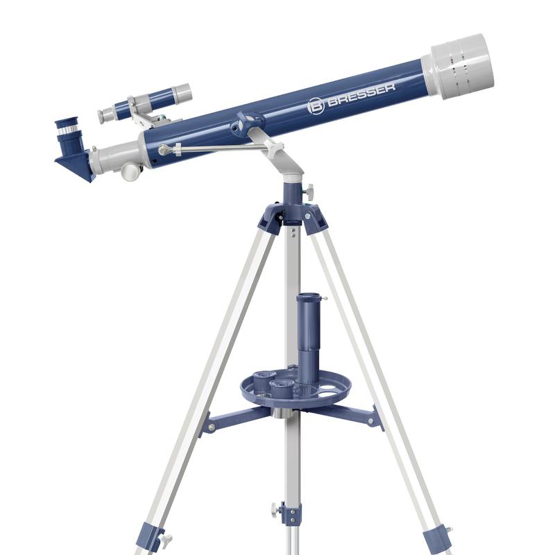 Bresser Junior AC 60/700 Junior AZ Silver Telescope with case