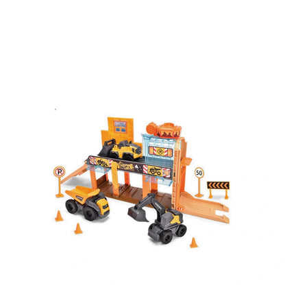 Dickie Toys 3-Pack 12cm Toy Work Trucks Construction Set
