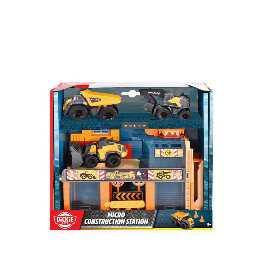 Dickie Toys 3-Pack 12cm Toy Work Trucks Construction Set
