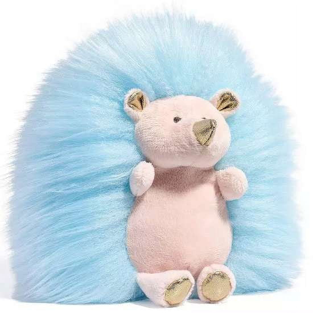 6" Sparklers Blue Hedgehog plush toy by FAO Schwarz