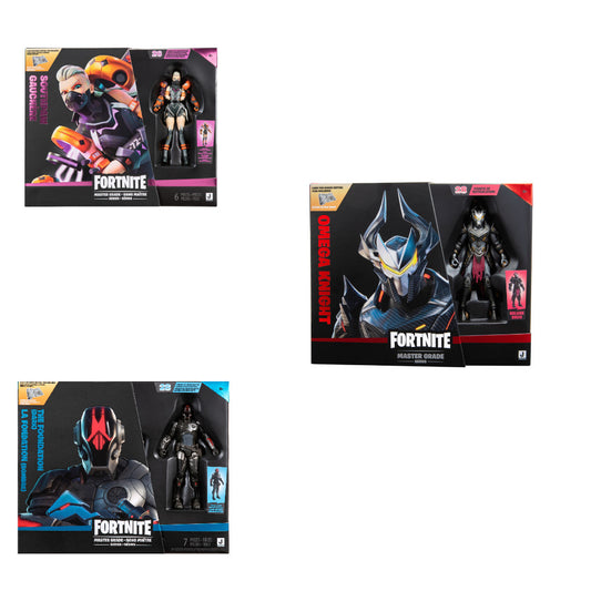 FORTNITE Master Grade Figure FNT1323 in Legendary style with 28 points of articulation and accessories